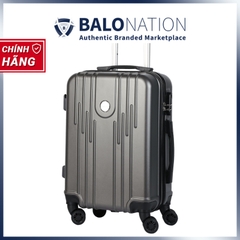 [CHÍNH HÃNG] Vali kéo nhựa STARGO Brillant size S xách tay cabin 20 inch, khóa 3 số, có móc treo, vách chống đổ, đai chữ X