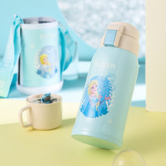 [CHÍNH HÃNG] Bình giữ nhiệt Trẻ em Công chúa dung tích 600 ml- 2 nắp thay thế BEDDYBEAR RT103 - tại Balonation.vn