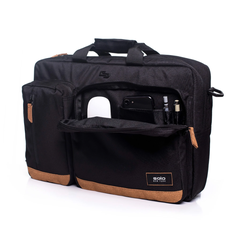 Balo / Túi Xách Laptop SOLO Downtown Duane Black Tan 15.6 inch
