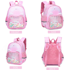 Balo mẫu giáo SUN EIGHT Brightz 90153 cho bé trai bé gái từ 2 đến 5 tuổi - Siêu nhẹ, đáng yêu, chống thấm