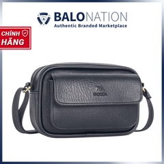 Túi đeo chéo da unisex dáng ngang FADODA FN11 gọn nhẹ vintage chống thấm nước, không bong tróc