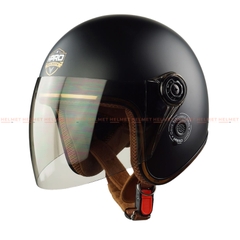 Mũ bảo hiểm 3/4 đầu có kính HPRO HP04K unisex - MBH hiện đại, tối giản, chuẩn an toàn, form ôm gọn nam nữ