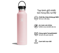 Bình giữ nhiệt Hydro Flask 24 Oz Standard Flex Cap có nắp xoay