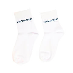 Vớ (tất) REEYEE Unisex cổ trung dành cho nam nữ - Cotton thoáng khí, thấm hút mồ hôi