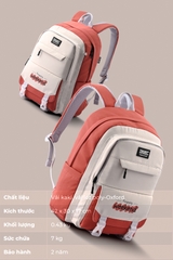 Balo Teen MR VUI 974 Thời Trang, Nhẹ Nhàng - BH Dài Hạn