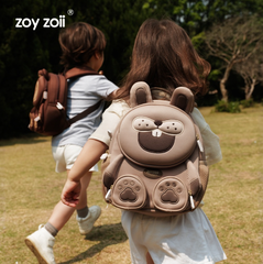 Balo đi học cho bé Zoy Zoii Forest animal backpack cho bé trai, bé gái mầm non Mã B38