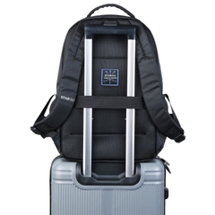 Balo laptop 15.6 inch STARGO Adapt siêu nhẹ, nhiều ngăn, có đai gài vali, chất liệu trượt nước, thoáng khí