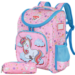 Balo Chống Gù Học Sinh Thời Trang SAKOS SMARTY - Họa Tiết Dễ Thương, Siêu Nhẹ - BH Dài Hạn