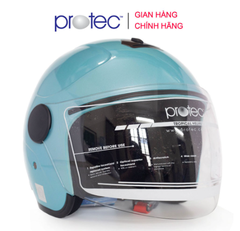 Mũ Bảo Hiểm 3/4 Có Kính PROTEC MO-001, Kiểu Dáng Mới, Gọn Nhẹ, Ôm Sát Đầu, Thời Trang