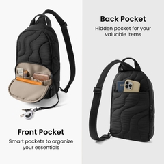 Balo 1 quai / Túi đeo chéo TOMTOC Terra T36 Light Sling - Tablet 11 inch, siêu nhẹ, bảo vệ toàn diện