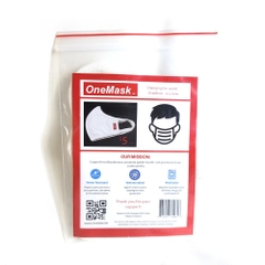Khẩu Trang Vải Nano Kháng Khuẩn OneMask Tái Sử Dụng Được 30 Lần