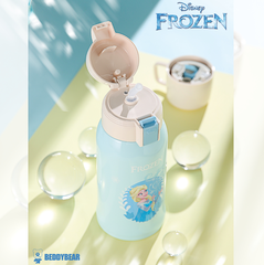 [CHÍNH HÃNG] Bình giữ nhiệt Trẻ em Công chúa dung tích 600 ml- 2 nắp thay thế BEDDYBEAR RT103 - tại Balonation.vn