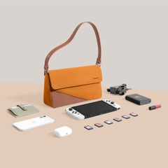 Túi Đeo Chéo Nữ Thiết Kế Thời Trang TOMTOC A0203O1 Orange - BH Cao Cấp