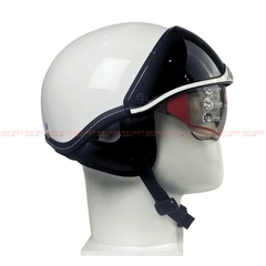 Mũ bảo hiểm 1/2 đầu kính âm ANDES 3S139 - MBH nửa đầu giấu kính cứng cáp, chịu va đập mạnh