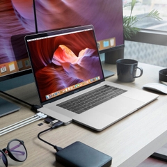 Cổng chuyển HyperDrive PRO 8-IN-2 Hub cho USB-C MacBook Pro/Air - GN28D