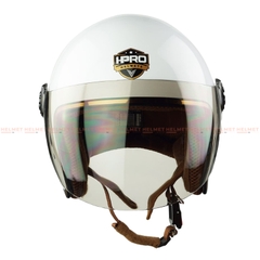 Mũ bảo hiểm 3/4 đầu có kính HPRO HP04K unisex - MBH hiện đại, tối giản, chuẩn an toàn, form ôm gọn nam nữ