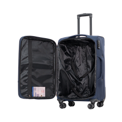 Vali kéo vải HÙNG PHÁT 026 size cabin xách tay 20 inch - Trượt nước, nới rộng tăng 25% dung tích, khóa 3 số