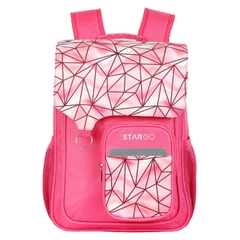Balo học sinh STARGO Brili cho bé tiểu học lớp 3 4 5 - Nhẹ, chống gù, đai trợ lực, đứng form, đồ họa tươi sáng