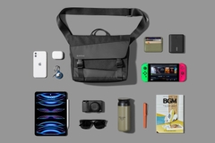 TÚI ĐEO CHÉO TOMTOC (USA) SLASH-T27 SHOULDER BAG METEORITE T27S1D1