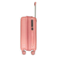 Vali kéo nhựa TRAVELKING 8802 size xách tay cabin 19 inch - Chống rạch, nới rộng 25%, khóa TSA, sạc USB