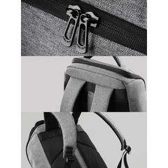 Balo laptop 15.6 inch KINGBAG Antony - Nhiều ngăn, nắp U zip, dung tích 20L, tối giản, gọn nhẹ, trượt nước