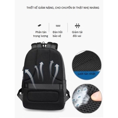 Balo Laptop 15.6 inch Chống Nước, Thoáng Khí REEYEE 1029 (RY105)