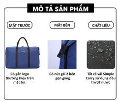 Túi Du Lịch Thể Thao SIMPLECARRY DUFFLE SD3