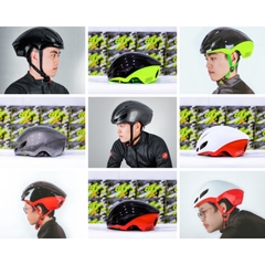 Mũ bảo hiểm thể thao 1/2 đầu EGO EB-1 siêu nhẹ - MBH xe đạp nửa đầu thoáng khí, tăng chỉnh size linh hoạt