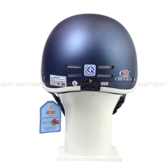 Mũ bảo hiểm cá heo 1/2 đầu ĐỨC HUY CKC 011 - MBH nửa đầu chuẩn an toàn, thoáng khí, năng động, thời trang