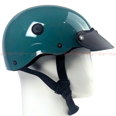 Mũ bảo hiểm 1/2 đầu mỏ da ĐỨC HUY 309 JOKO - MBH nửa đầu hiện đại, an toàn, êm nhẹ, thoải mái