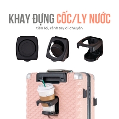 Vali Khung Nhôm Size Xách Tay 20 inch HÙNG PHÁT 6006