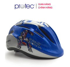 Mũ Bảo Hiểm Xe Đạp Trẻ Em PROTEC SMILE, Cho Bé Trai Từ 1-12 Tuổi, Họa Tiết Mạnh Mẽ Năng Động