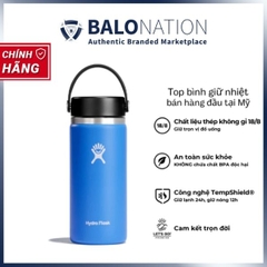 Bình giữ nhiệt Hydro Flask 16 oz Wide Flex Cap có nắp xoay