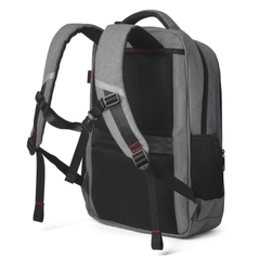 Balo laptop 17 inch MR VUI 963 rộng rãi, nhiều ngăn, có đai gài vali, dây đai ngực tiện lợi - BH dài hạn