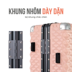 Vali Khung Nhôm Size Xách Tay 20 inch HÙNG PHÁT 6006