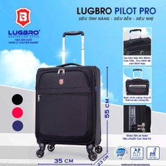 Vali Hành Lý Xách Tay Siêu Nhẹ LUGBRO PILOT PRO - Bảo Hành Trọn Đời