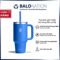 Ly giữ nhiệt Hydro Flask 32oz Around Travel Tumbler kèm ống hút