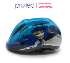 Mũ Bảo Hiểm Xe Đạp Trẻ Em PROTEC SMILE, Cho Bé Trai Từ 1-12 Tuổi, Họa Tiết Mạnh Mẽ Năng Động