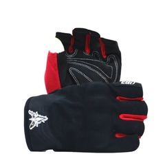 Găng tay bảo hộ nam nữ EGO EMG-1 ngắn ngón gù - Bao tay hở ngón giảm độ ma sát bàn tay, độ rung tay cầm