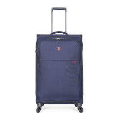 Vali kéo vải LUGBRO Air Pro Max 2.9 kg 24 inch siêu nhẹ có thể nới rộng 6cm, dây kéo chống thủng, khóa TSA