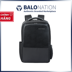 Balo Laptop 15.6 Inch SAKOS PLANUS Phối Da Cao Cấp - BH Dài Hạn