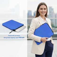 Túi chống sốc laptop 14 / 15.6 inch STARGO Lapcase mỏng nhẹ, tinh giản, đệm dày ôm sát máy - BH dài hạn