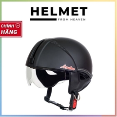 Mũ Bảo Hiểm Nửa Đầu Có Kính Andes 3S181-Nhám
