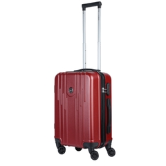 [CHÍNH HÃNG] Vali kéo nhựa STARGO Brillant size S xách tay cabin 20 inch, khóa 3 số, có móc treo, vách chống đổ, đai chữ X