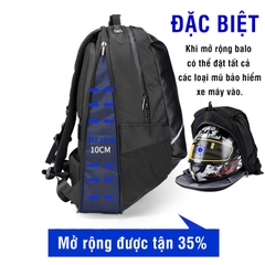 Balo laptop 15.6 inch phượt đa năng cao cấp REEYEE RY118B