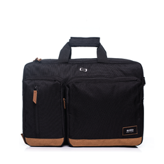 Balo / Túi Xách Laptop SOLO Downtown Duane Black Tan 15.6 inch