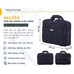 Cặp Học Sinh Đa Năng KIM LONG KL034