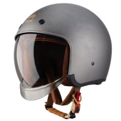 Mũ bảo hiểm 3/4 đầu kính âm ROYAL M139 trơn - MBH giấu kính unisex chuẩn an toàn, chịu va đập mạnh