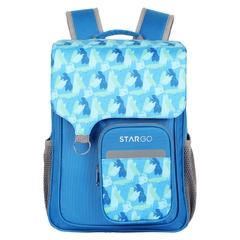 Balo học sinh STARGO Brili cho bé tiểu học lớp 3 4 5 - Nhẹ, chống gù, đai trợ lực, đứng form, đồ họa tươi sáng
