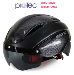 Nón Bảo Hiểm Xe Đạp Có Kính Thể Thao PROTEC WIN 001